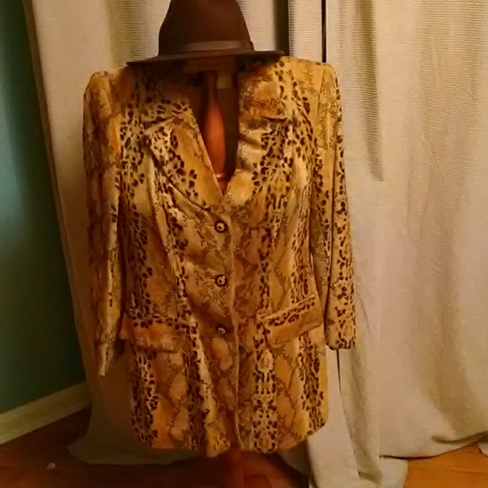 Alberto Makali Jacket vintage Cache